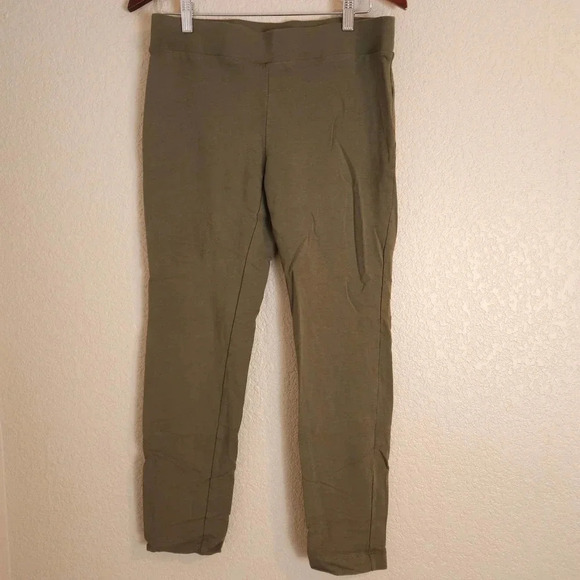J. Jill PureJill Tapered Ankle Women’s Legging Pants S Green - Picture 2 of 6